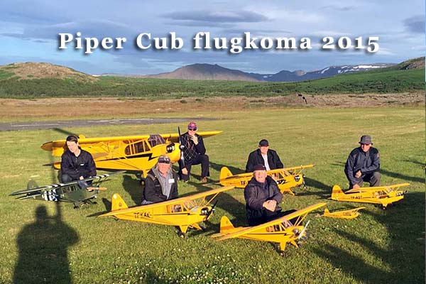 Piper Cub flugkoma 2015