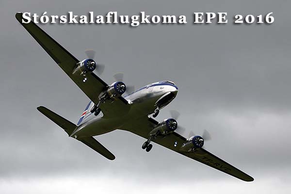 Stórskalaflugkoma EPE 2016