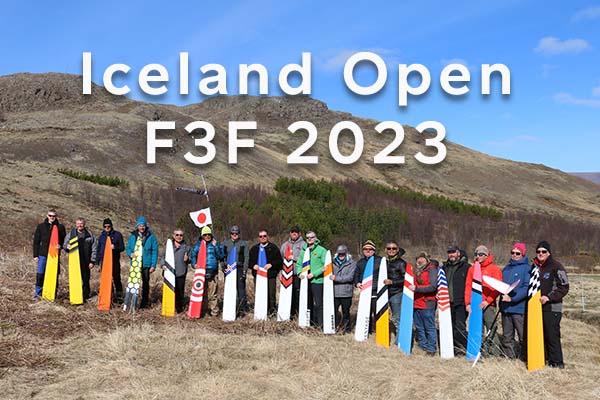 Iceland Open F3F 2023