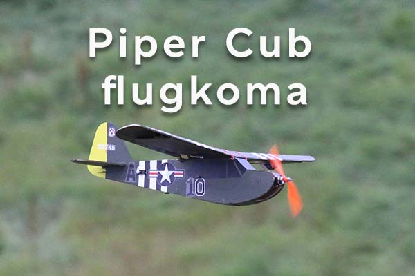 Piper Cub flugkoman 2023