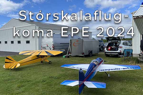 Stórskalaflugkoma Einars Páls 2024