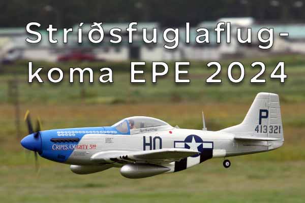 Stríðsfuglaflugkoma Einars Páls 2024